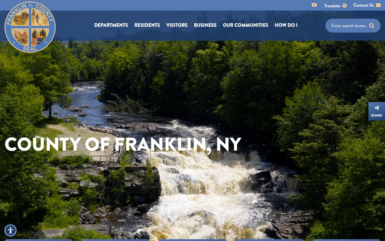 Franklin County Sheriff's Office and correctional facility information for released inmates in Franklin County New York